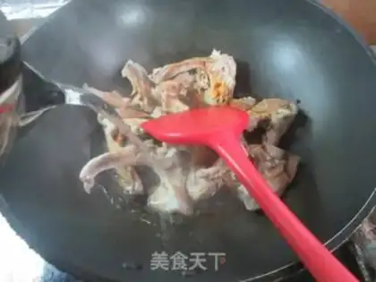 Make White leaves, duck cranium step 7