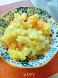 Make Pepper fried eggs step 5