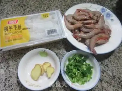Make Live shrimps and hot potatoes step 0
