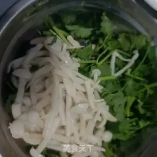 Make White mascara with chicken step 7