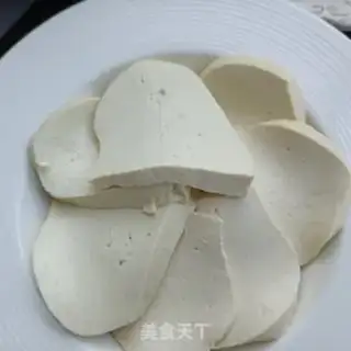 Make Garlic tofu step 1
