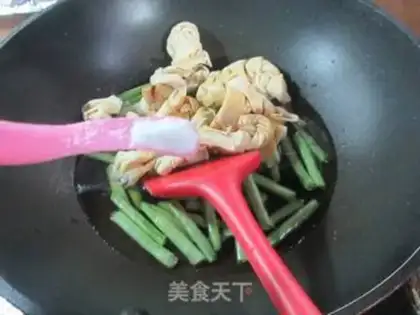 Make ♪ Four seasons of beans burning leaves ♪ step 4