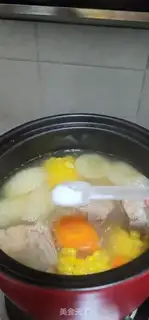 Make Chelsea corn and pork soup step 7