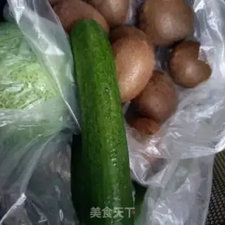 Make Dutch cucumber with chicken step 0
