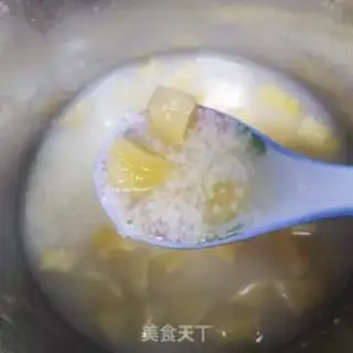 Make Apple rice porridge step 5