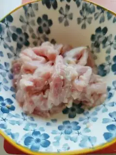 Make Dry the fried meat step 1