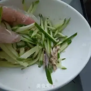 Make Dutch cucumber with chicken step 7
