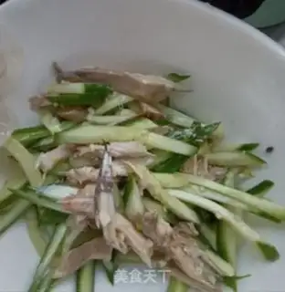 Make Dutch cucumber with chicken step 8