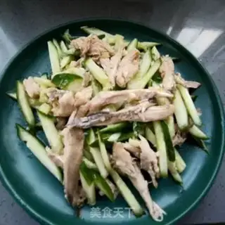 Make Dutch cucumber with chicken step 9