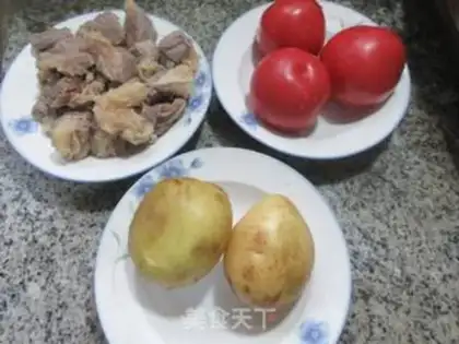 Make Potato ketchup soup step 0