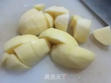 Make Potato ketchup soup step 1