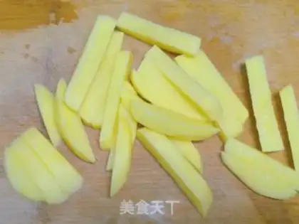 Make New Orleans fries step 1