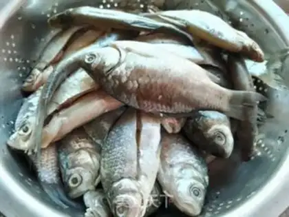 Make Blow the fish step 0