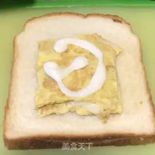 Make Egg sandwich step 6