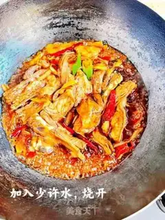 Make Go back to the pot and grab the lamb step 5