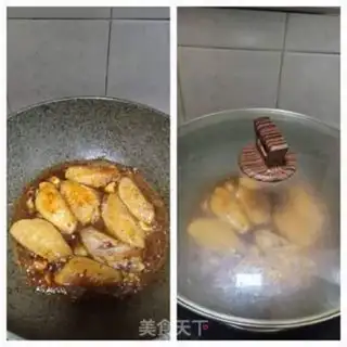 Make Ice plum sauce and chicken wings step 10