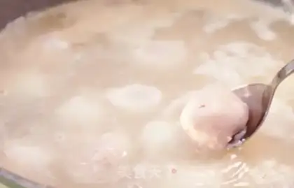 Make Squidfish ball soup step 8