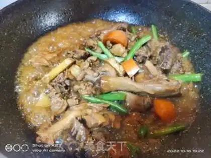 Make Four seasons of red bean roasted duck step 5