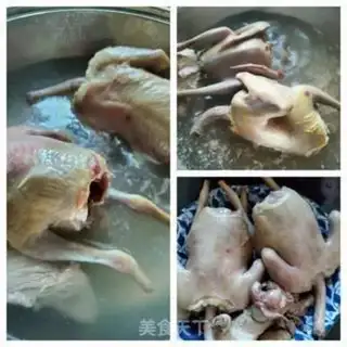 Make Ice plum sauce pigeons step 1