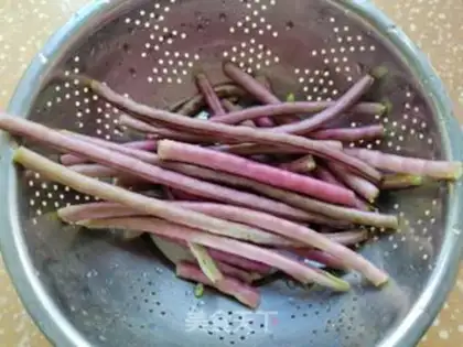 Make ♪ ♪ ♪ ♪ Puffing beans with ice ♪ step 1