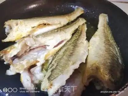 Make Red-burned yellowfish step 1