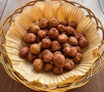 Make Fried meatballs step 10