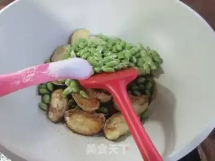 Make Soybeans, sour chicken step 5