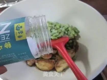 Make Soybeans, sour chicken step 6