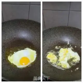 Make Shrimp eggs fried cucumbers step 2
