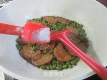 Make Soybeans, sour chicken step 9