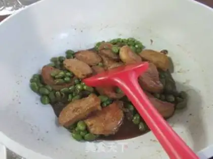 Make Soybeans, sour chicken step 10