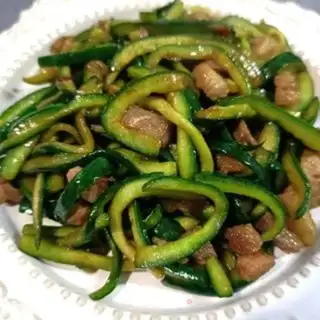 Make Meat-dried Dutch cucumber step 18