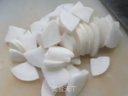 Make Shrimp radish step 1