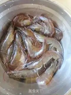 Make Garlic fan steamed shrimp step 0