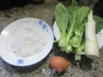 Make ♪ Eggs white and green ♪ step 0