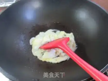 Make ♪ Eggs white and green ♪ step 3