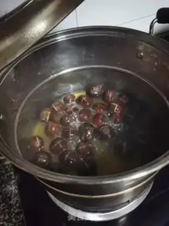 Make Cooking chestnuts step 5