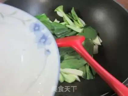 Make ♪ Eggs white and green ♪ step 5
