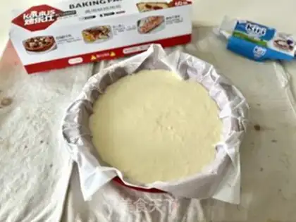 Make Basque cake step 4