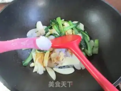 Make ♪ Eggs white and green ♪ step 9