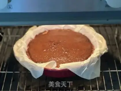 Make Basque cake step 6