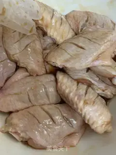 Make Orange sugar fried chicken wings step 3