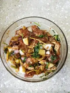 Make The lamb string step 4