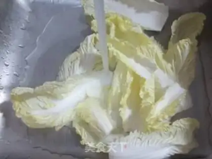 Make The egg dumplings make tacos step 1
