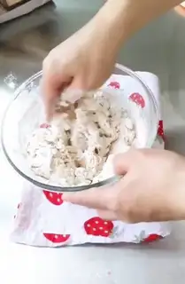 Make Milky cotton toast step 3