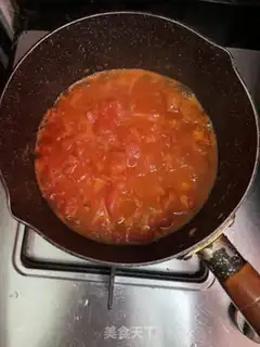 Make Tomato chicken gravy noodles step 5