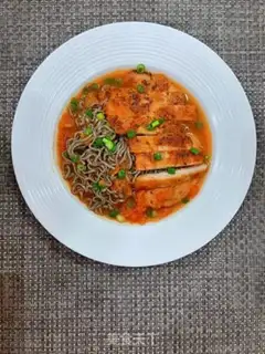 Make Tomato chicken gravy noodles step 11