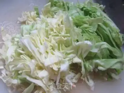 Make Onion-covered cabbage with tacos step 2