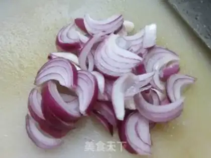 Make Onion-covered cabbage with tacos step 3