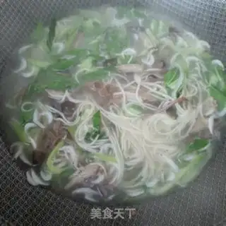 Make Little chicken crumbs, shrimp noodles step 12